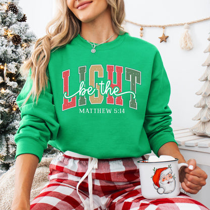 Be The Light Christmas Sweater