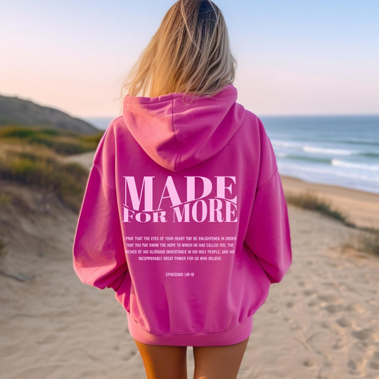 Made For More Christian Hoodie