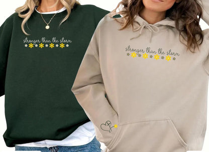 Stronger Than the Storm Sweater V