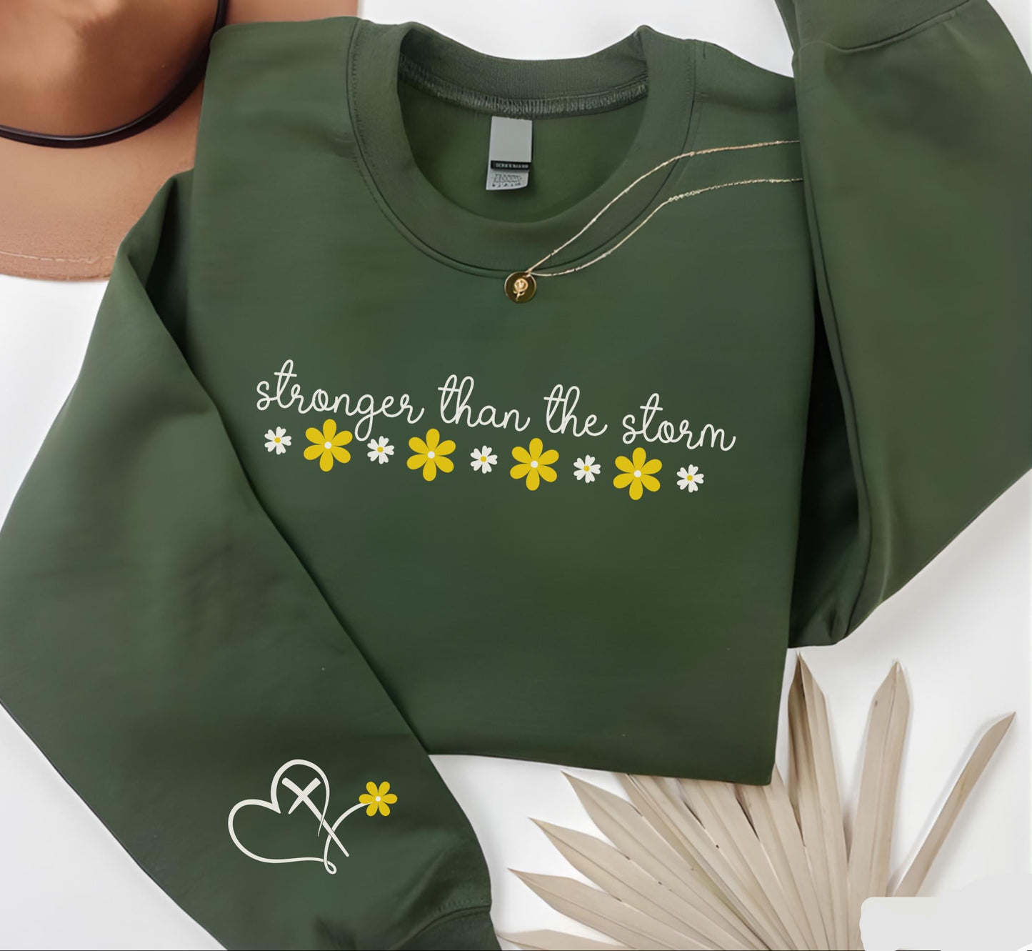 Stronger Than the Storm Sweater V