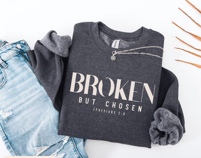 Broken but Chosen Sweater