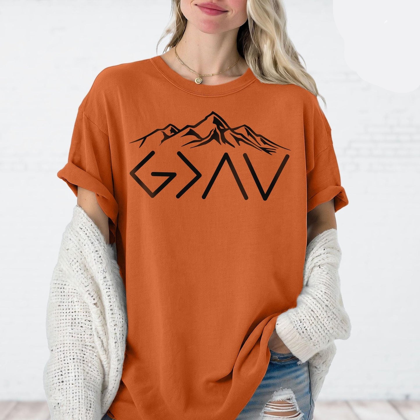 God Is Greater Tee V3