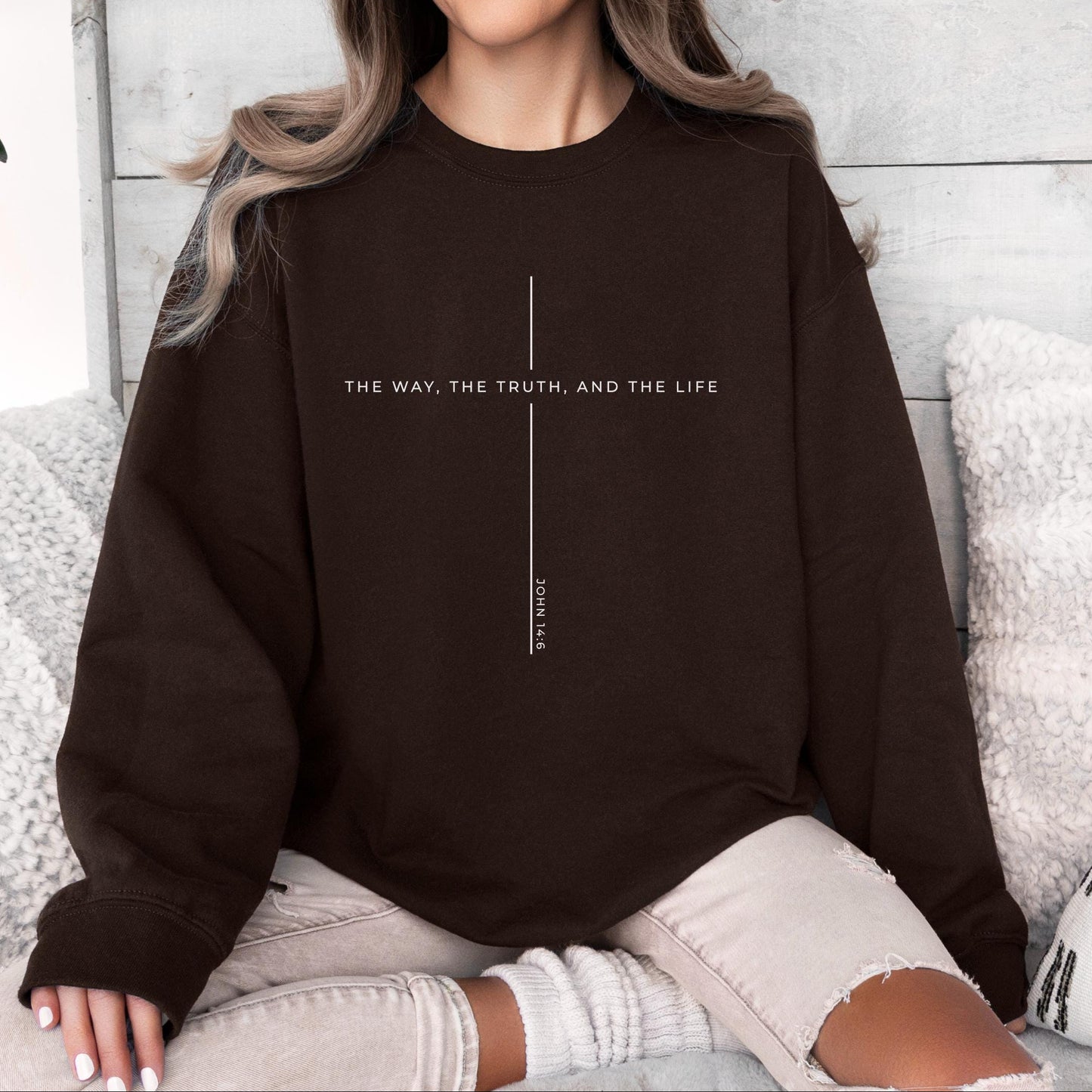 The Way The Truth The Life Sweater V3