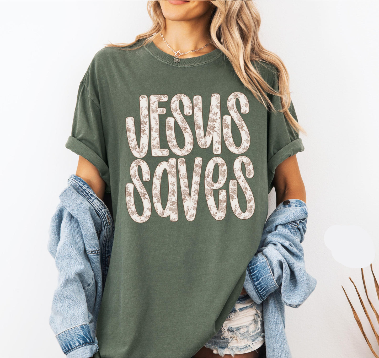 Jesus Saves Tee V12