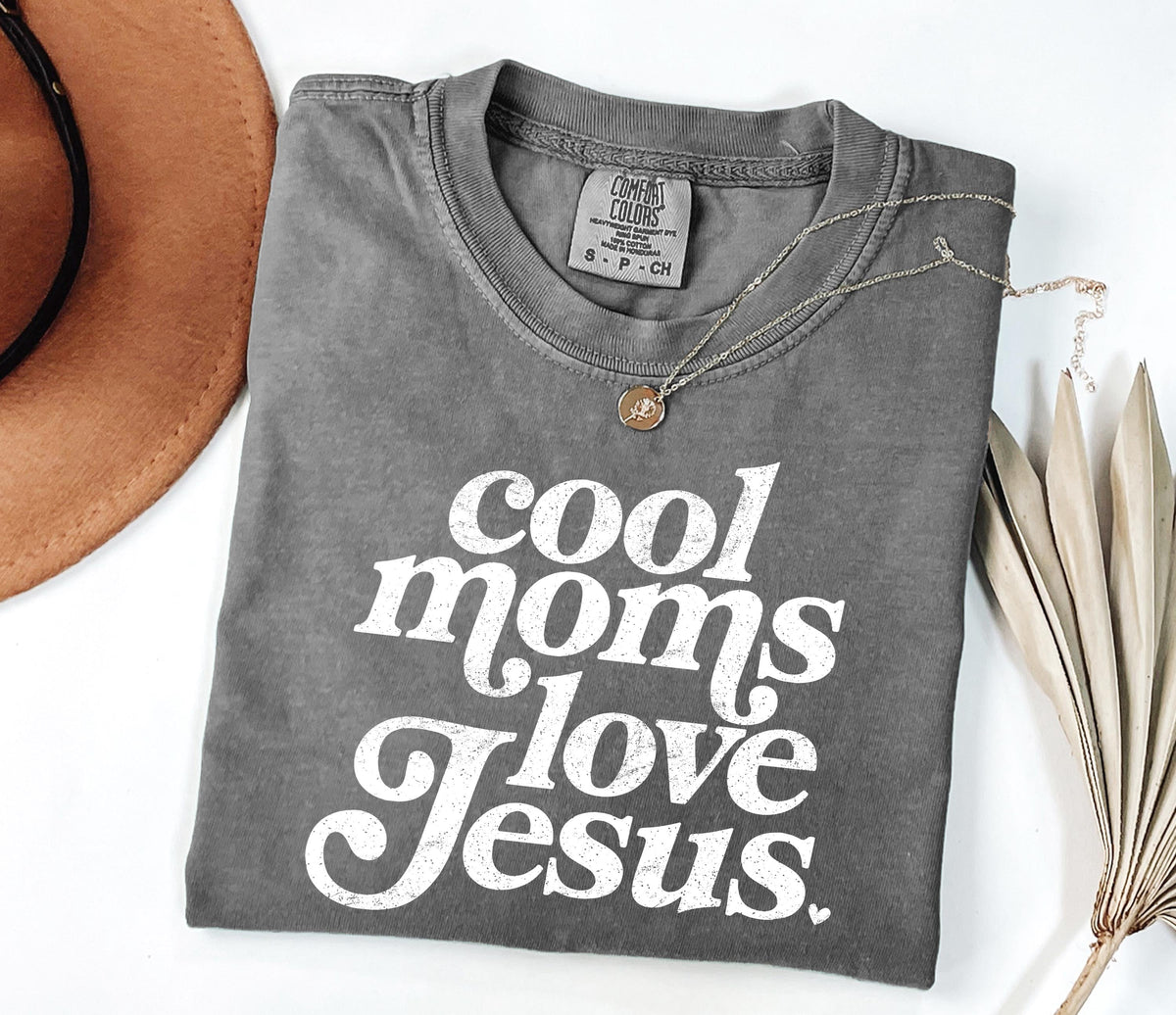 Cool Moms Love Jesus Shirt