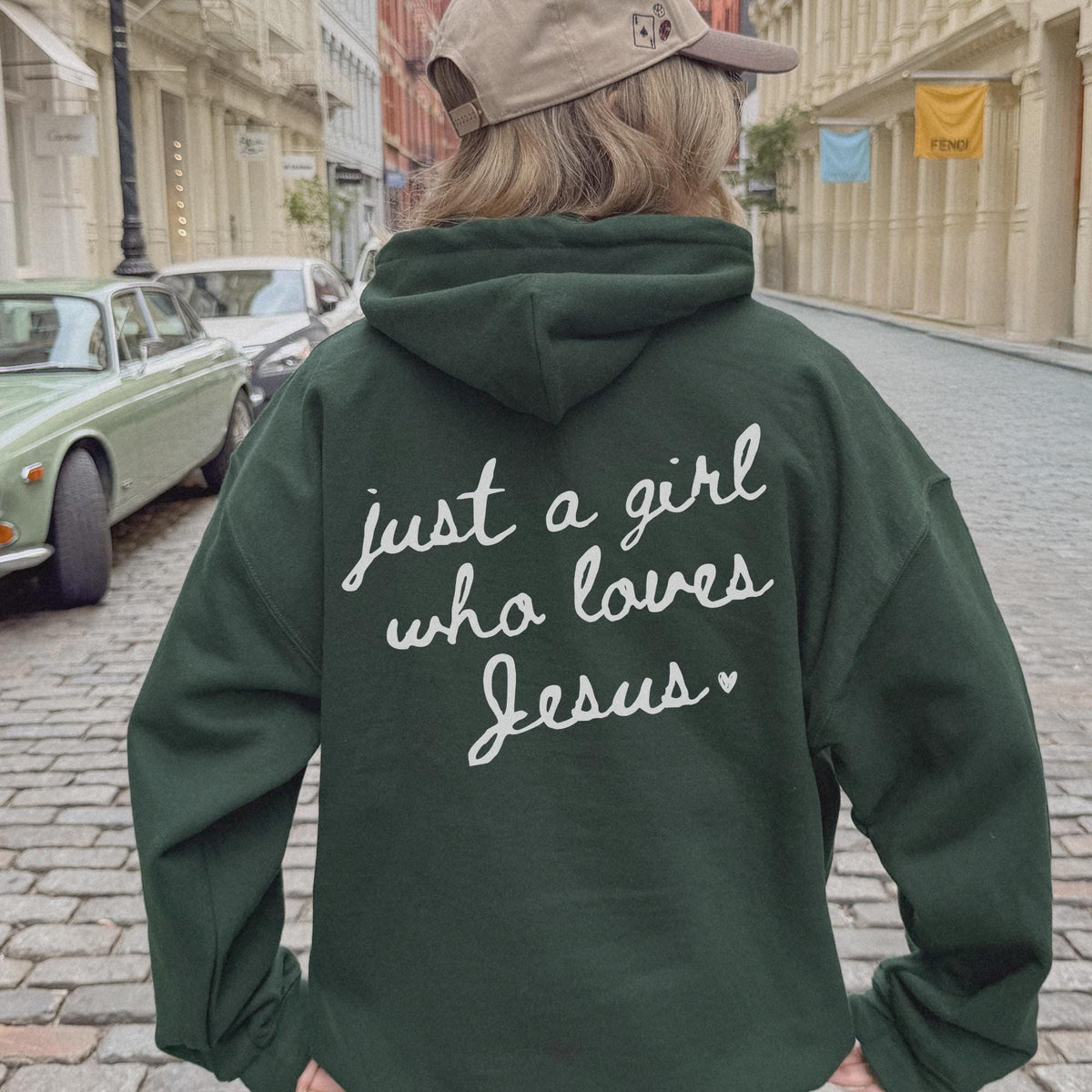 Just a Girl Who Loves Jesus Hoodie