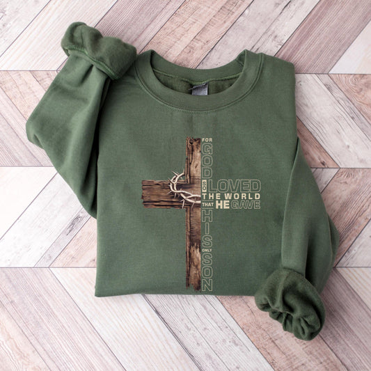For God So Loved The World Sweatshirt