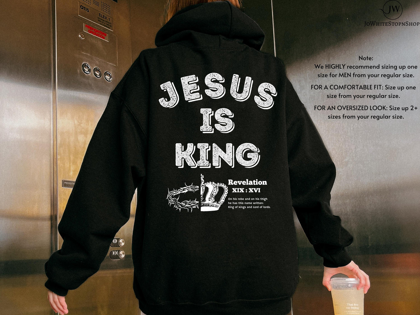 Jesus Is King Gym Hoodie