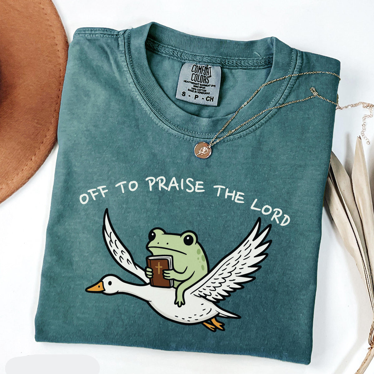 Off To Praise The Lord Tee V1