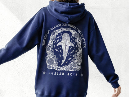 Whale Shark Christian Hoodie