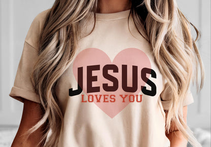 Jesus Loves You T-Shirt V