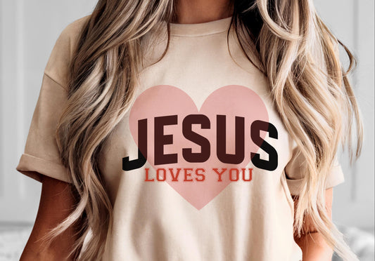 Jesus Loves You T-Shirt V