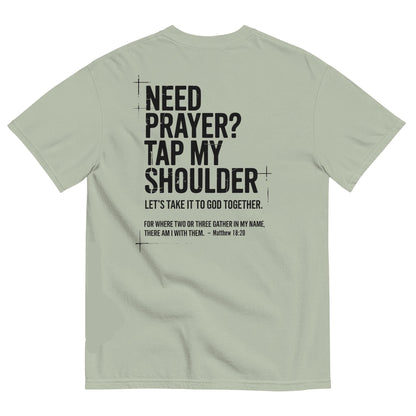 Need Prayer Tap My Shoulder Shirt