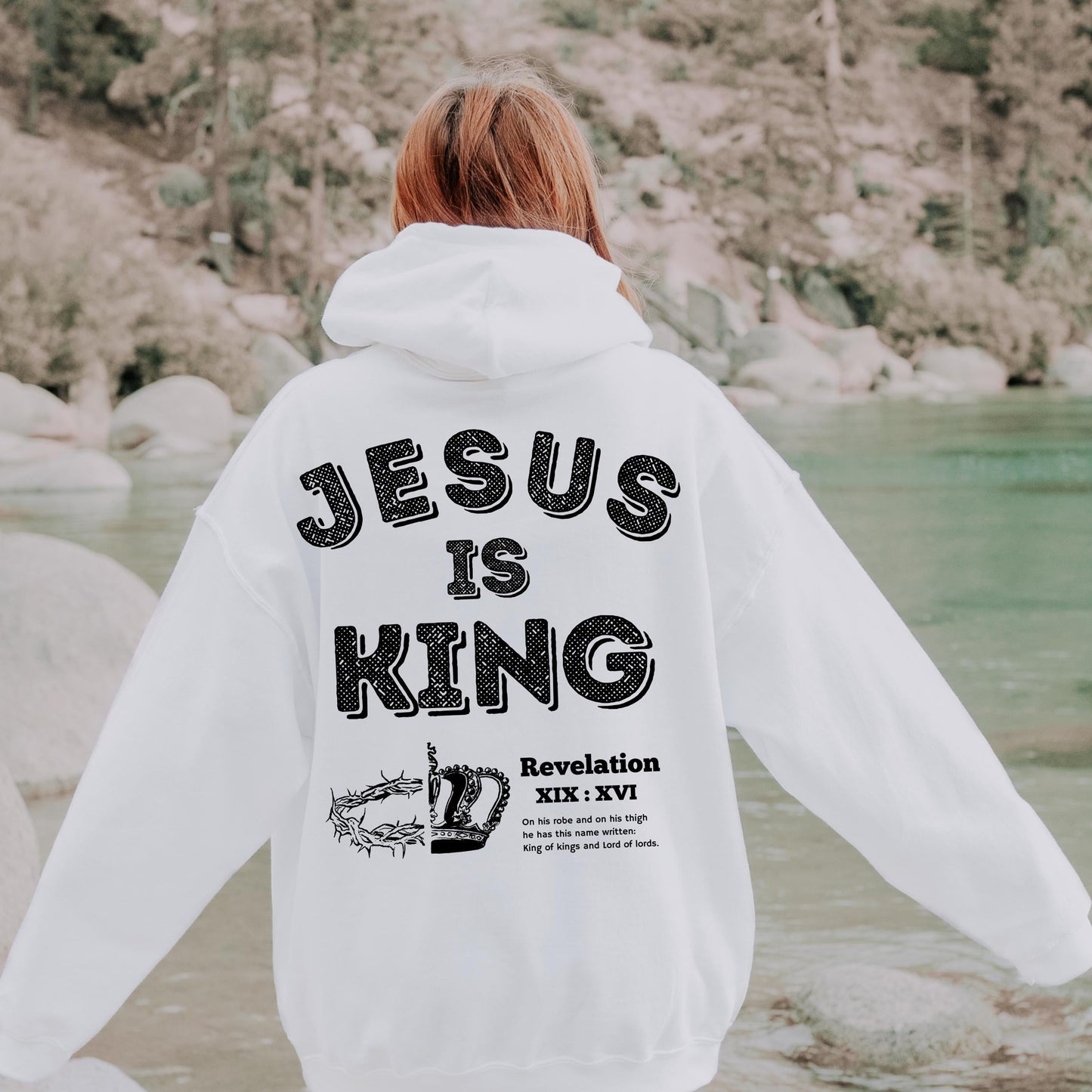 Jesus Is King Gym Hoodie