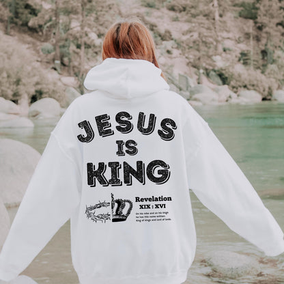 Jesus Is King Gym Hoodie