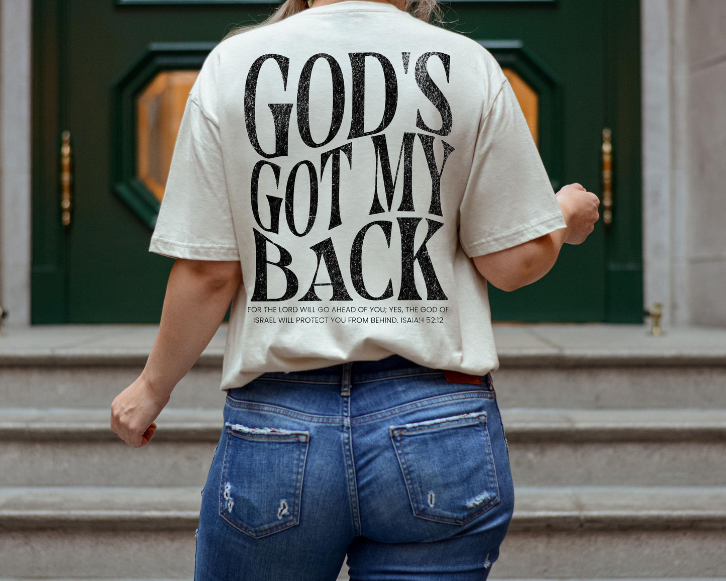 God's God My Back Shirt