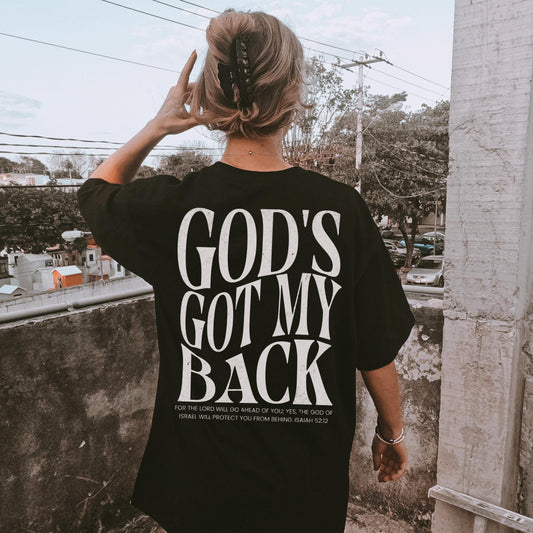 God's God My Back Shirt