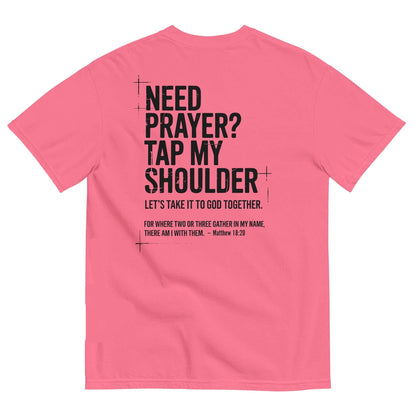 Need Prayer Tap My Shoulder Shirt