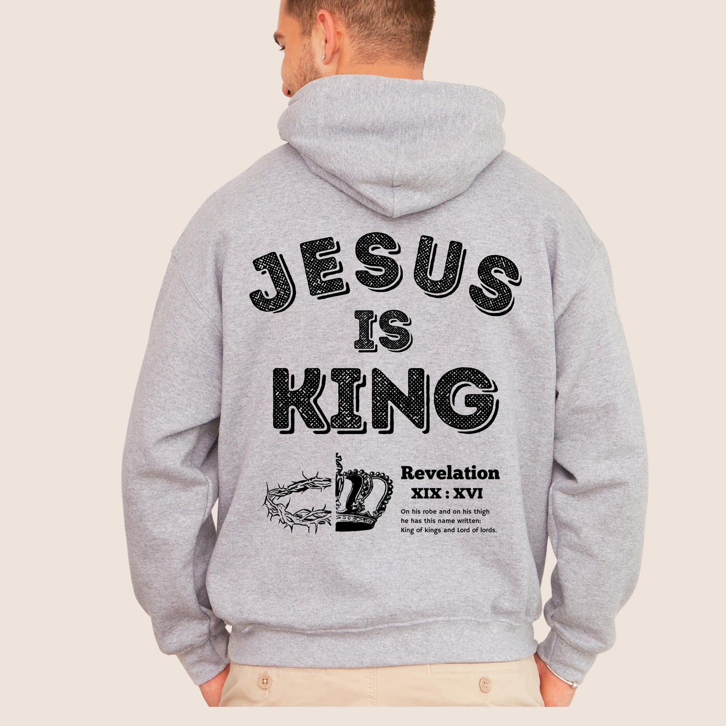 Jesus Is King Gym Hoodie