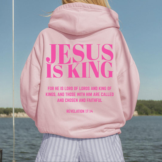 Jesus Is King Christian Hoodie V5