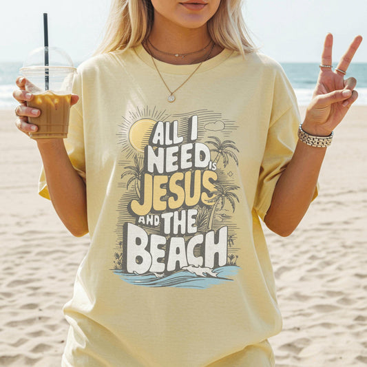 Jesus & The Beach Tee