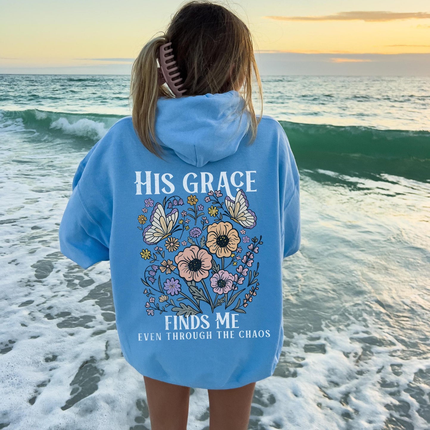 His Grace Finds Me Hoodie