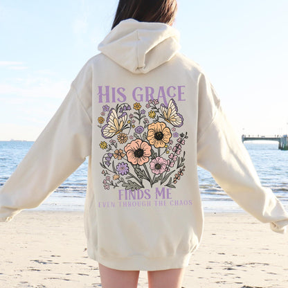 His Grace Finds Me Hoodie