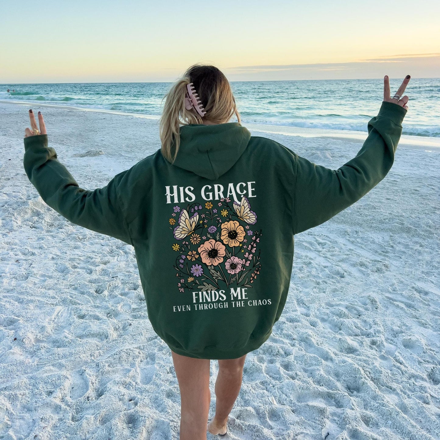 His Grace Finds Me Hoodie