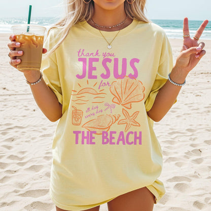 Thank You Jesus For The Beach T-Shirt