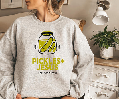 Jesus Pickle Sweatshirt