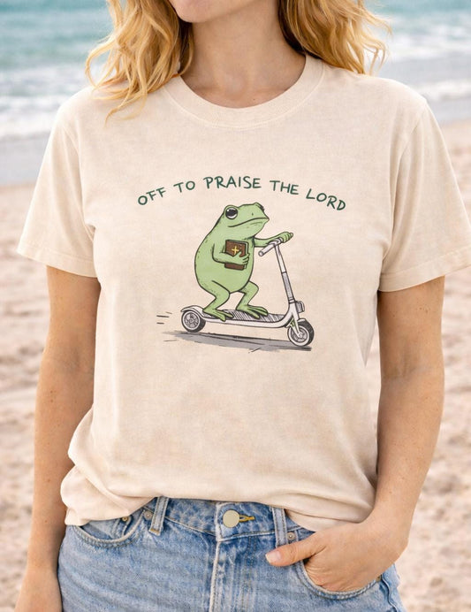 Praise The Lord Frog Tee