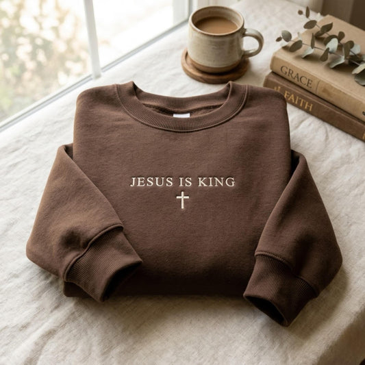 Jesus is King Sweatshirt 4