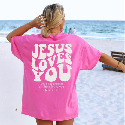 Jesus Loves You Christian Tee
