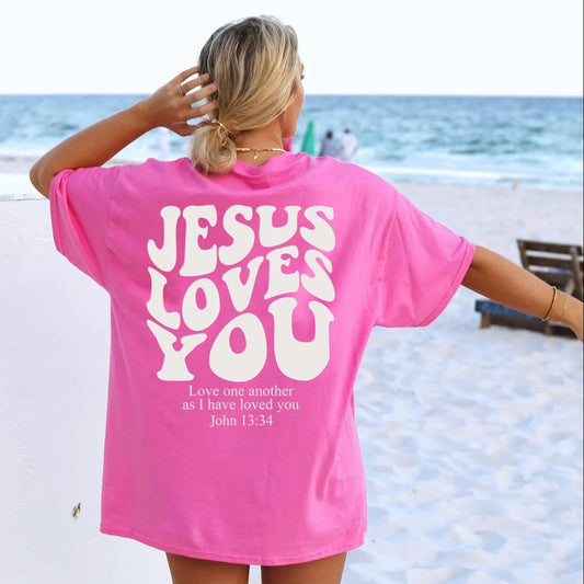 Jesus Loves You Christian Tee