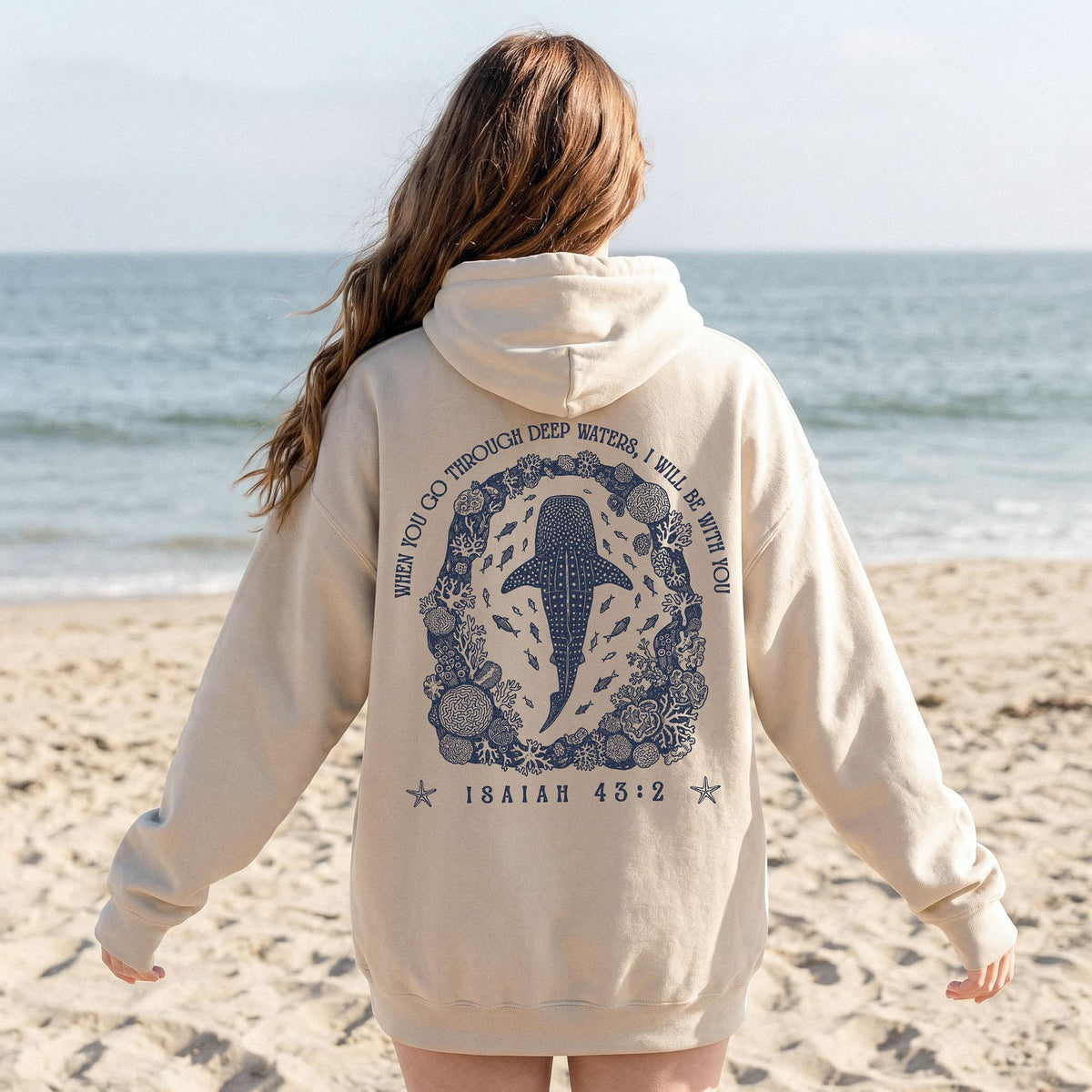 Whale Shark Christian Hoodie