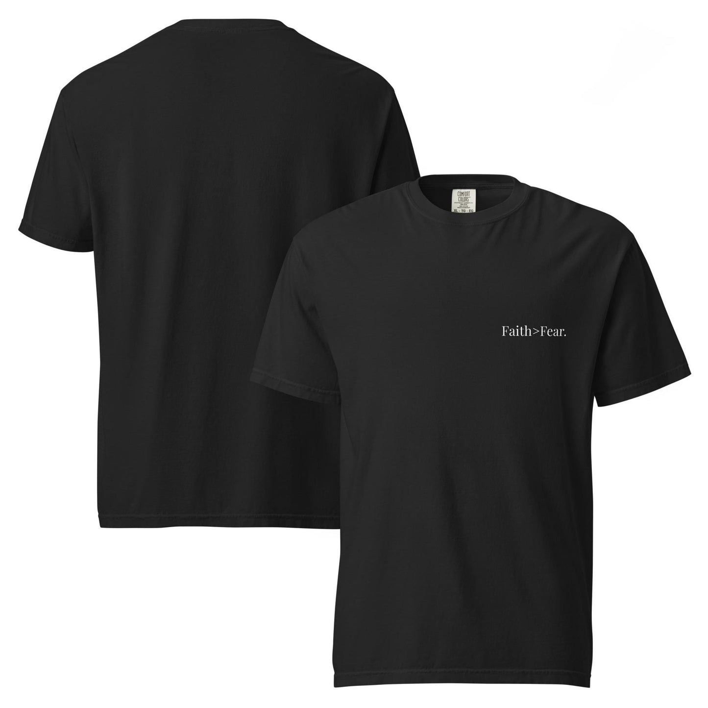 Minimal Faith Over Fear Tee