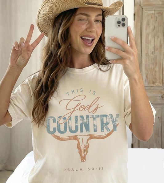 Gods Country Christian Shirt