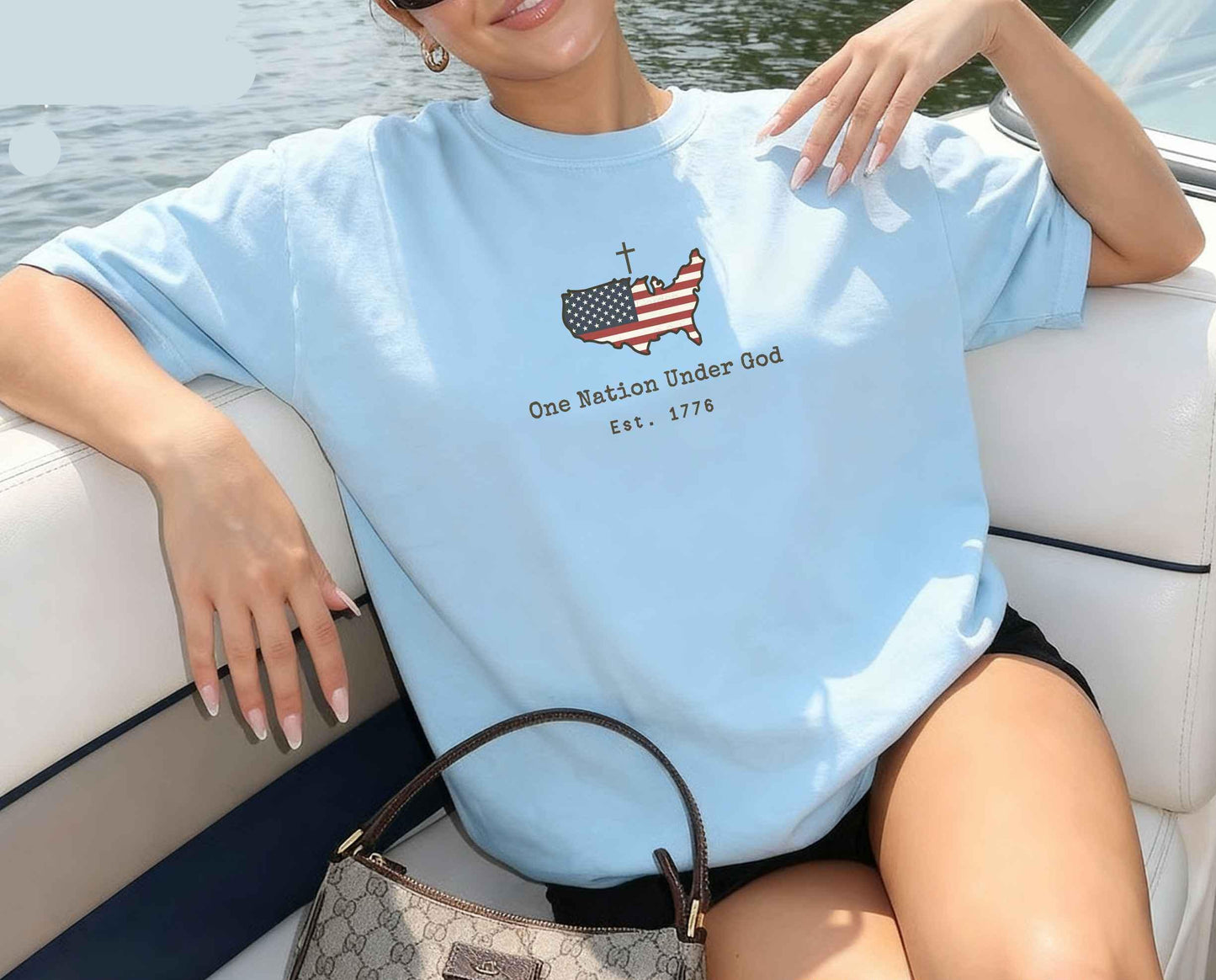 One Nation Under God Tee