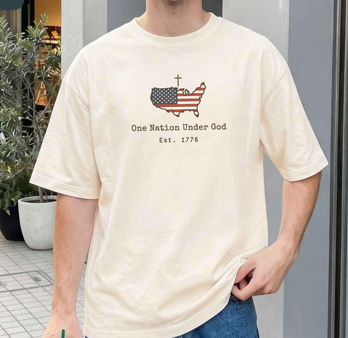 One Nation Under God Tee