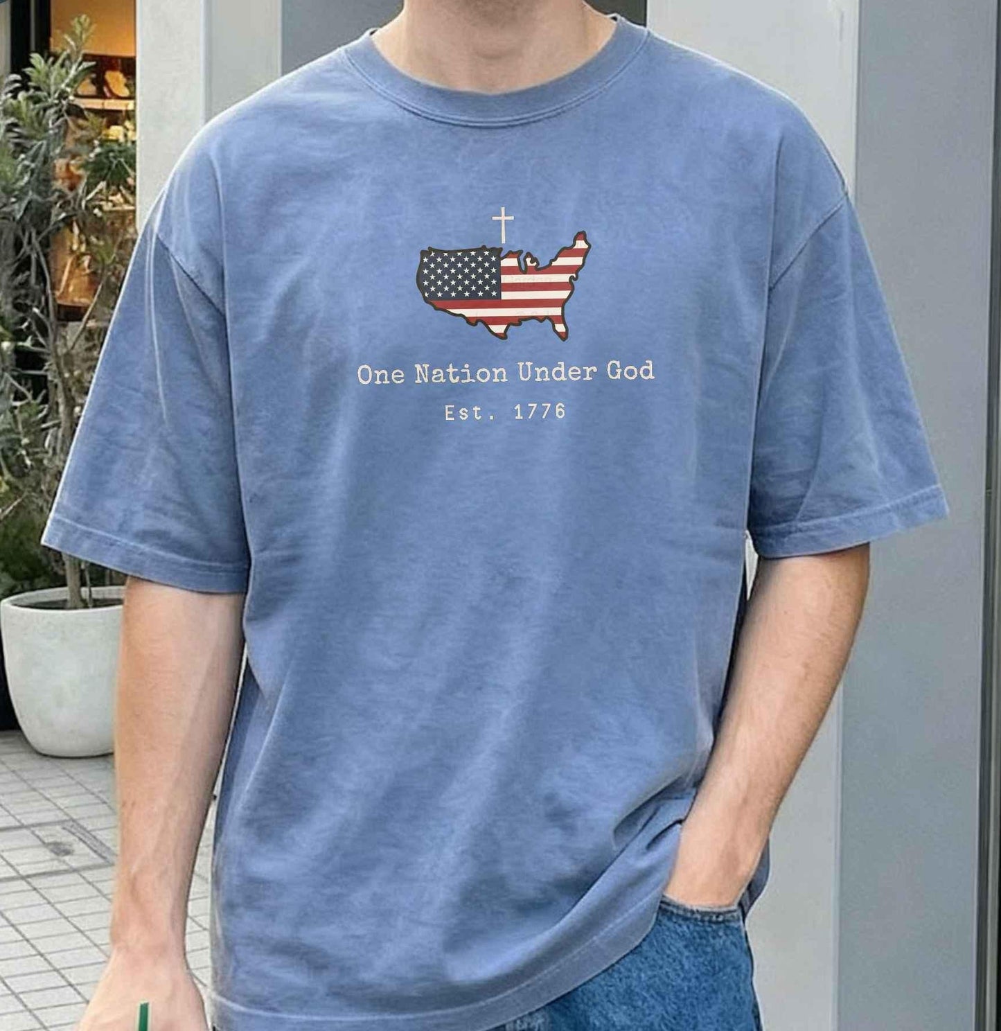 One Nation Under God Tee