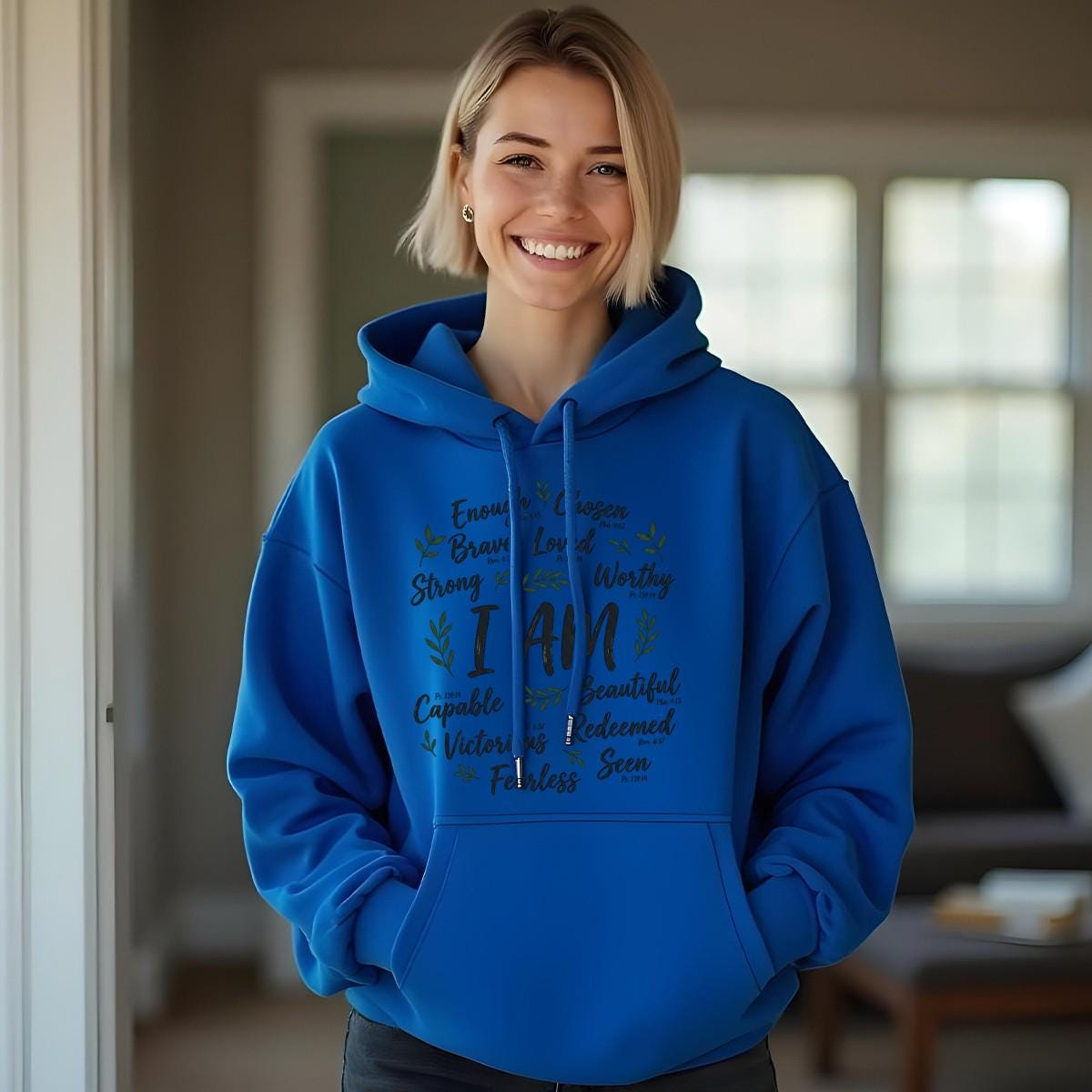 I Am Bible Verse Hoodie