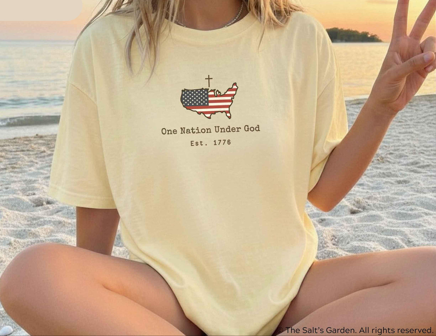 One Nation Under God Tee