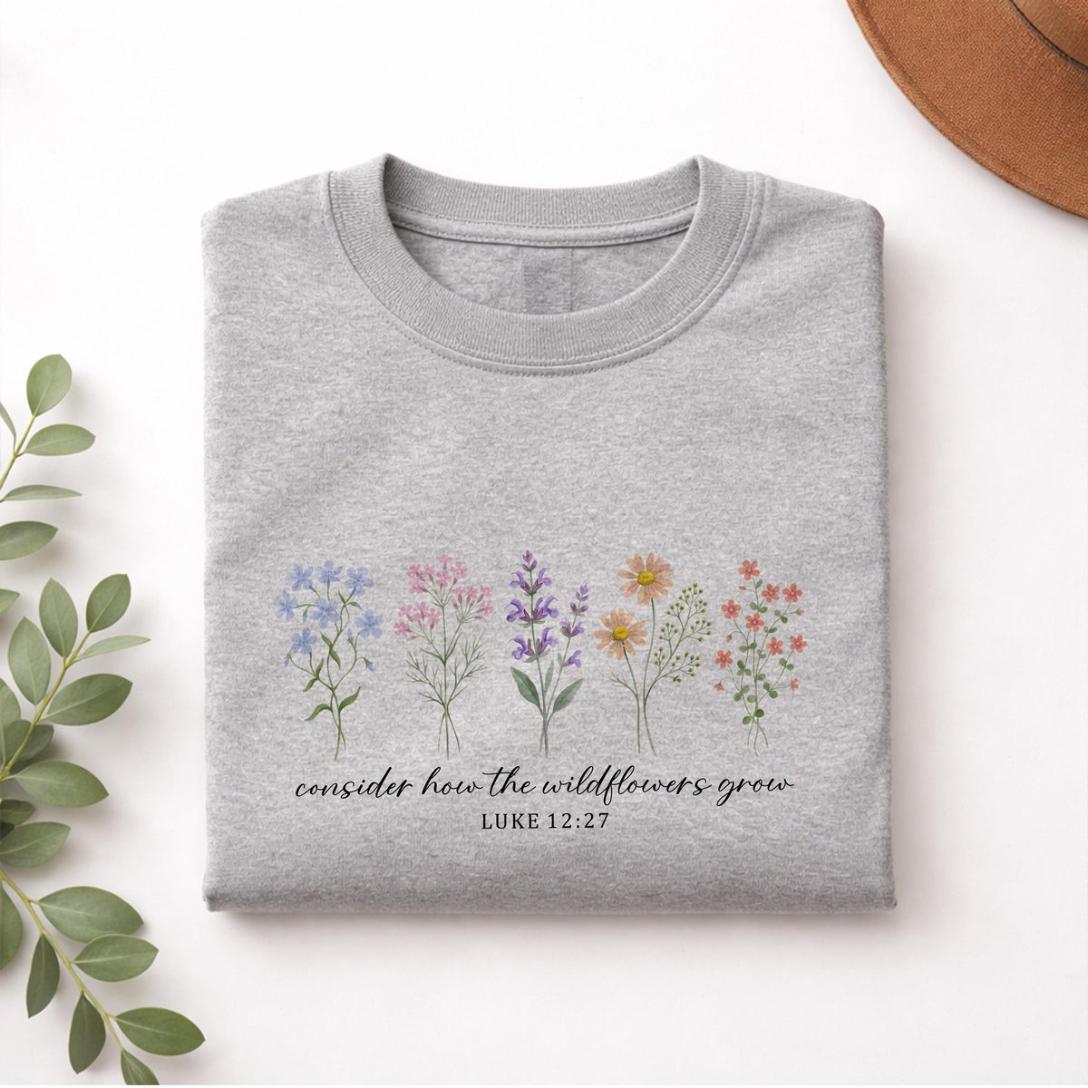 The Wildflowers Grow Bible Verse Shirt