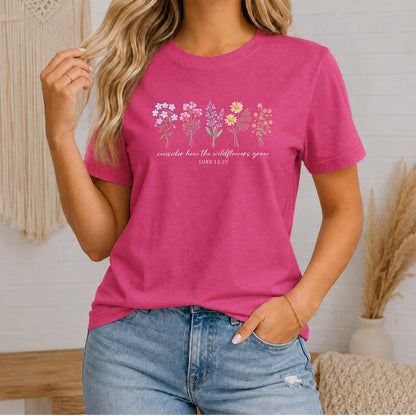 Consider the Wildflowers T-Shirt V5