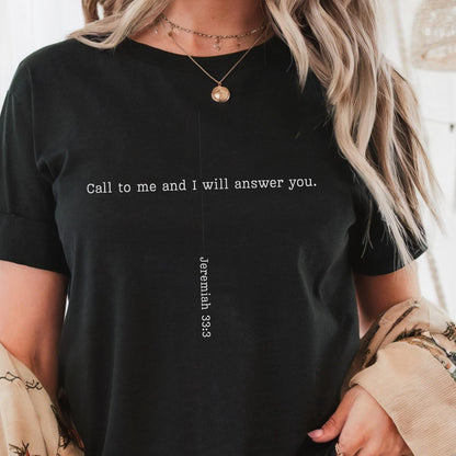 Jeremiah 33 3 Shirt