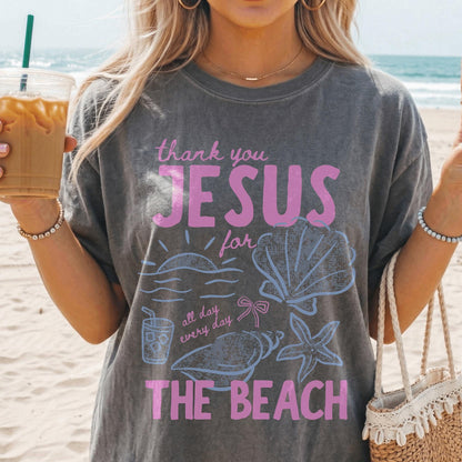 Thank You Jesus For The Beach T-Shirt
