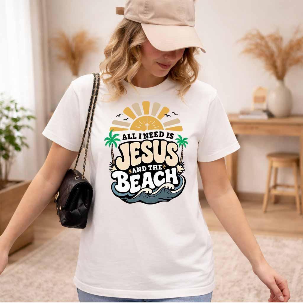 Jesus and Beach Tee