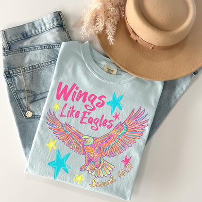 Wings Like Eagles Christian Shirt