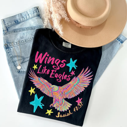 Wings Like Eagles Christian Shirt