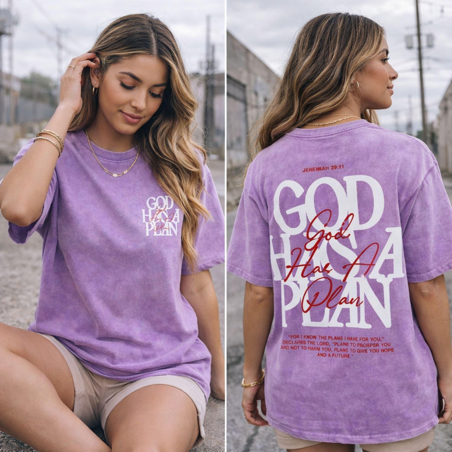 God Has A Plan Shirt Vintage Christian Tee